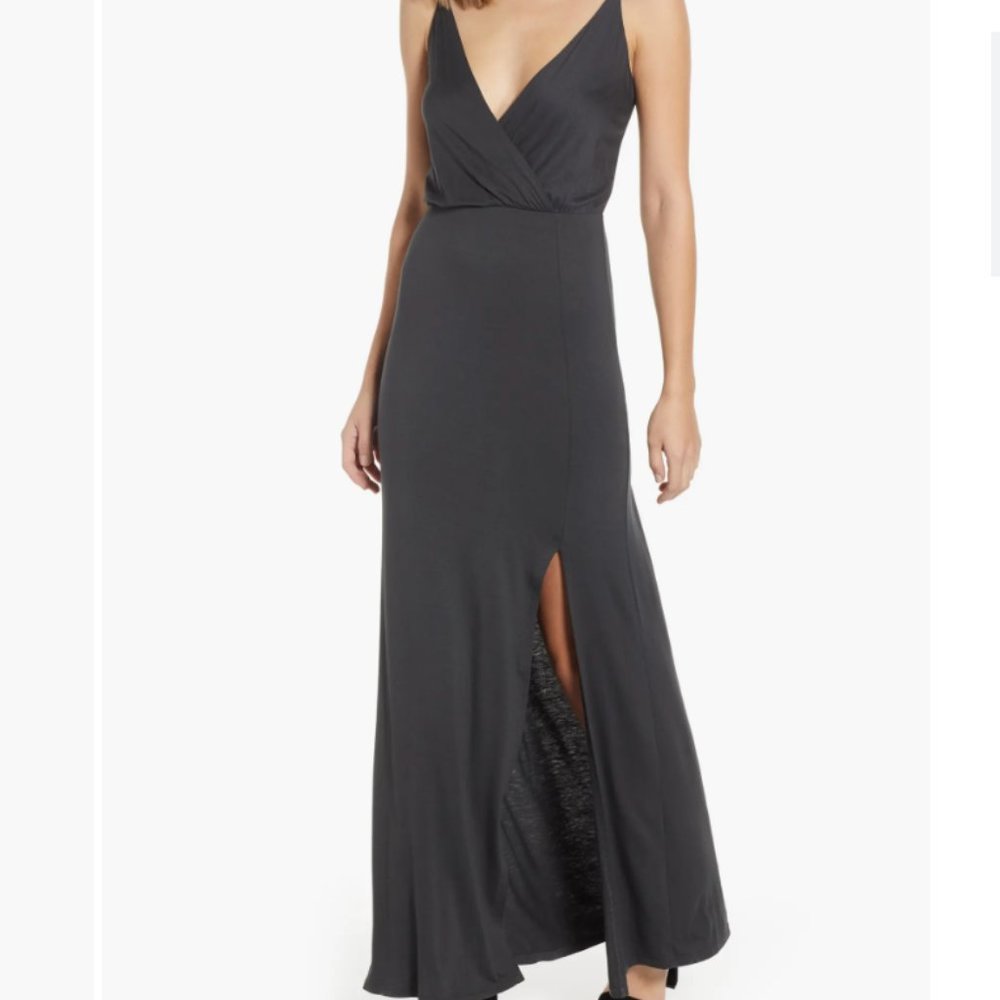 All in Favor Knit Maxi Dress
